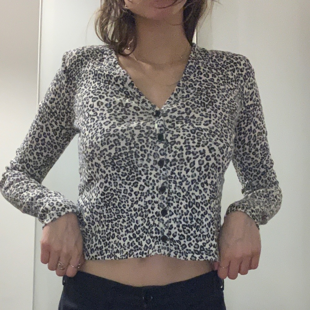 Cheetah bb cardigan